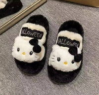 Spooky Kitty Slippers
